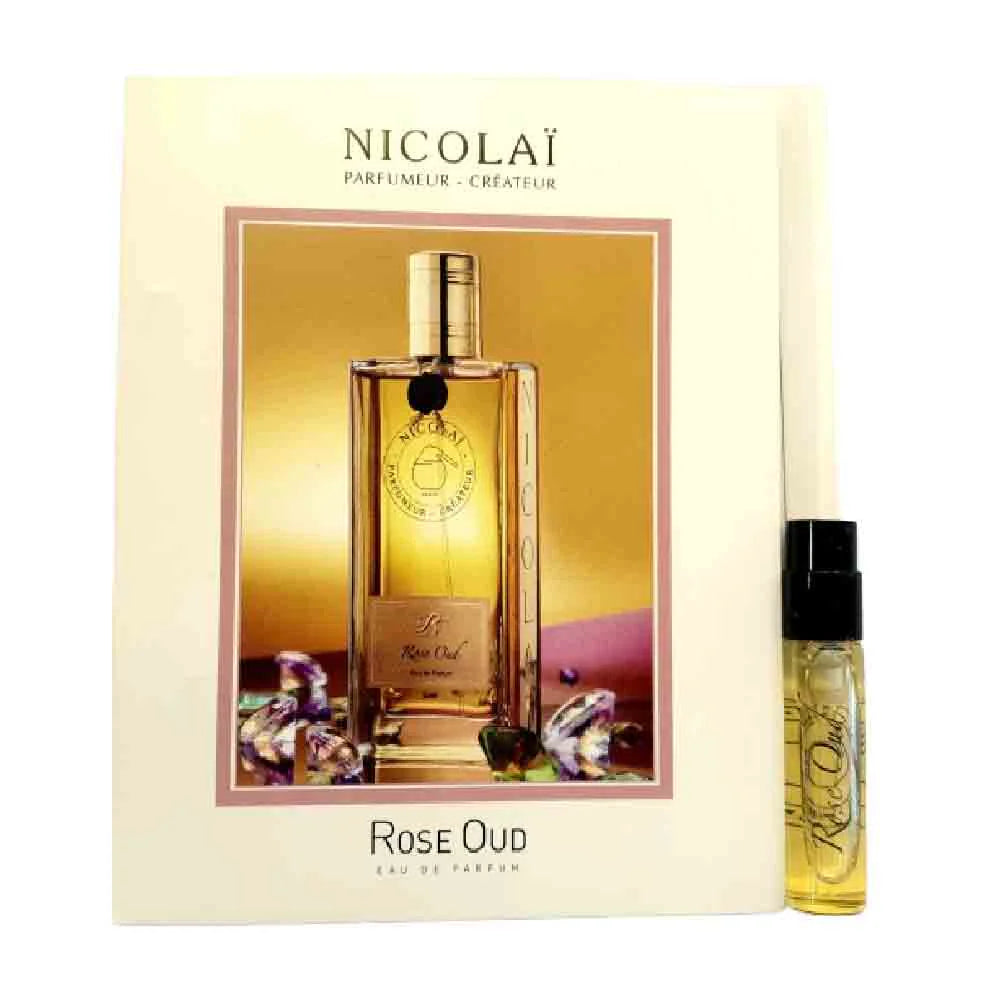 דוגמיות בושם רשמיות של ניחוח Nicolai Rose Oud 1.8ml 0.07 oz.