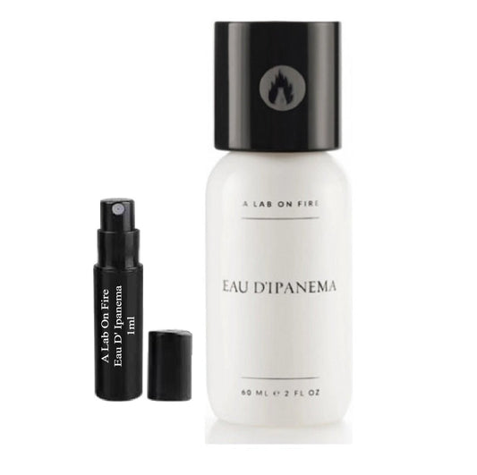 A Lab On Fire Eau D' Ipanema 1ml 0.03 fl. o.z. דוגמית בושם, A Lab On Fire Eau D' Ipanema 1ml 0.03 fl. o.z. 液量オンス公式香水サンプル, A Lab On Fire Eau D’ Ipanema 1ml 0.03 fl. o.z. парфюмна проба, A Lab On Fire Eau D’ Ipanema 1ml 0.03 fl. o.z. échantillon de par