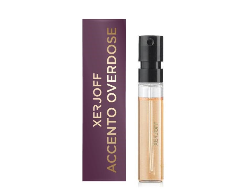 XERJOFF ACCENTO OVERDOSE 2.0ml virallinen hajuvesinäyte, XERJOFF ACCENTO OVERDOSE 2.0ml בושם oficjalna próbka, XERJOFF ACCENTO OVERDOSE 2.0ml parfymprov officiellt, XERJOFF ACCENTO ACCENTO OVERDOSE 2.0ml parfume OFFICIEL ACCENTO par2.0ml. 2.0 מ"ל офи