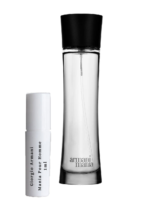 תרסיס בקבוקון לדגימה של Armani Mania Pour Homme 1 מ"ל