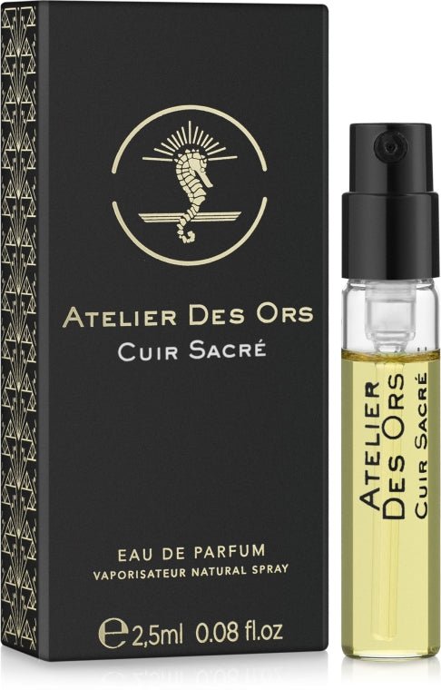 Atelier Des Ors Cuir Sacre 2.5ml 0.08 fl. עוז. דגימות בושם רשמיות