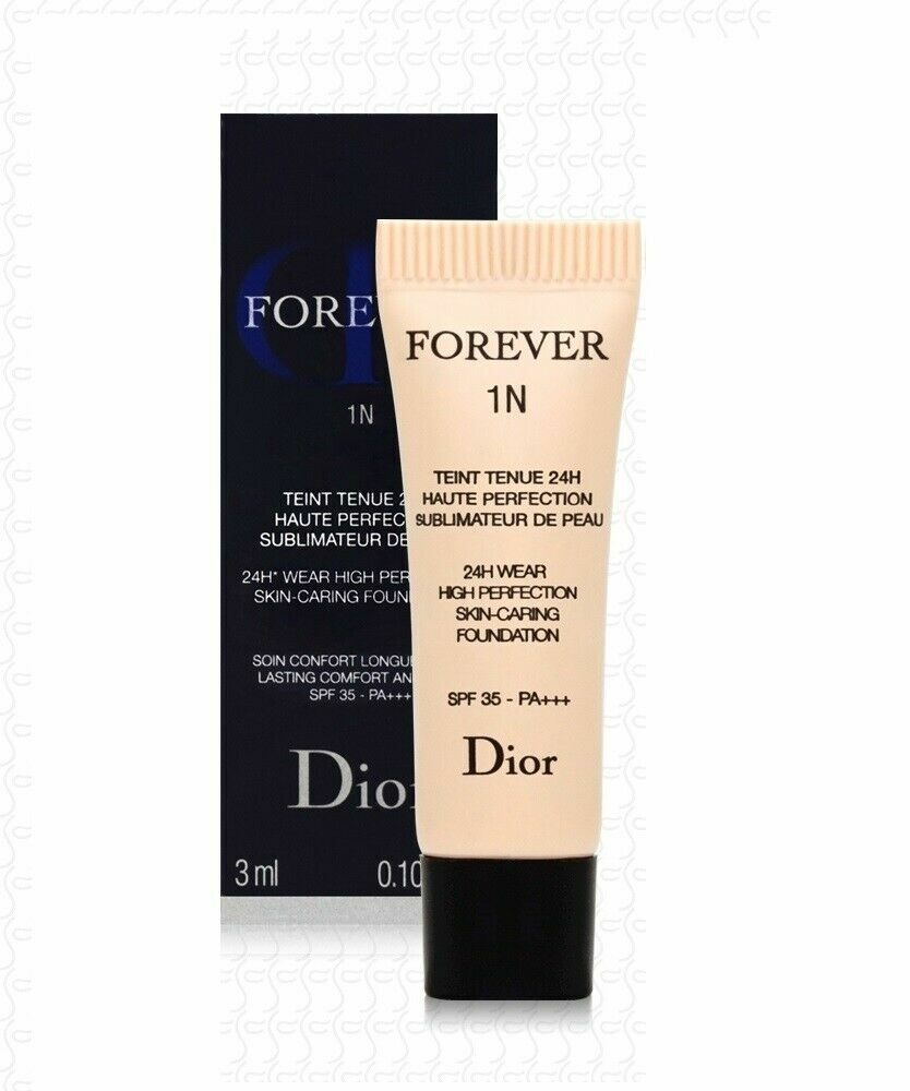 Christian Dior Forever 1N 24H Wear High Perfection Skin Caring Foundation 1N Neutral 3ml 0.10 fl. עוז.