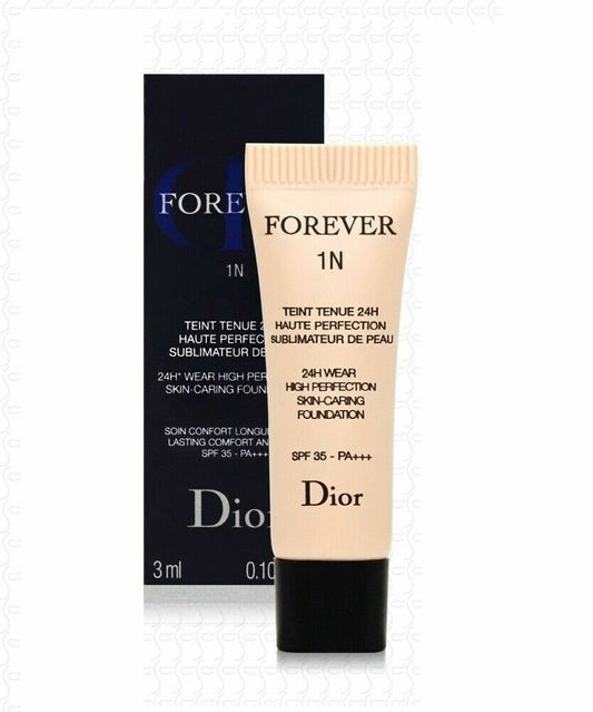 Christian Dior Forever 1N 24H Wear High Perfection Skin Caring Foundation 1N Neutral 3ml 0.10 fl. עוז.