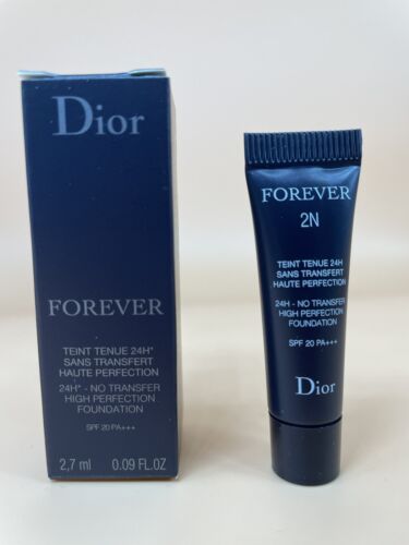 Christian Dior Forever 2N 24H Wear High Perfection Skin Caring Foundation 2N Neutral 3ml 0.10 fl. עוז.
