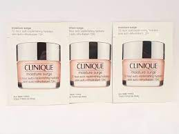 Clinique Moisture Surge 72 שעות Auto Replenishing Hydrator Gel Cream 1ml 0.03 fl. עוז. דוגמאות רשמיות לטיפוח העור