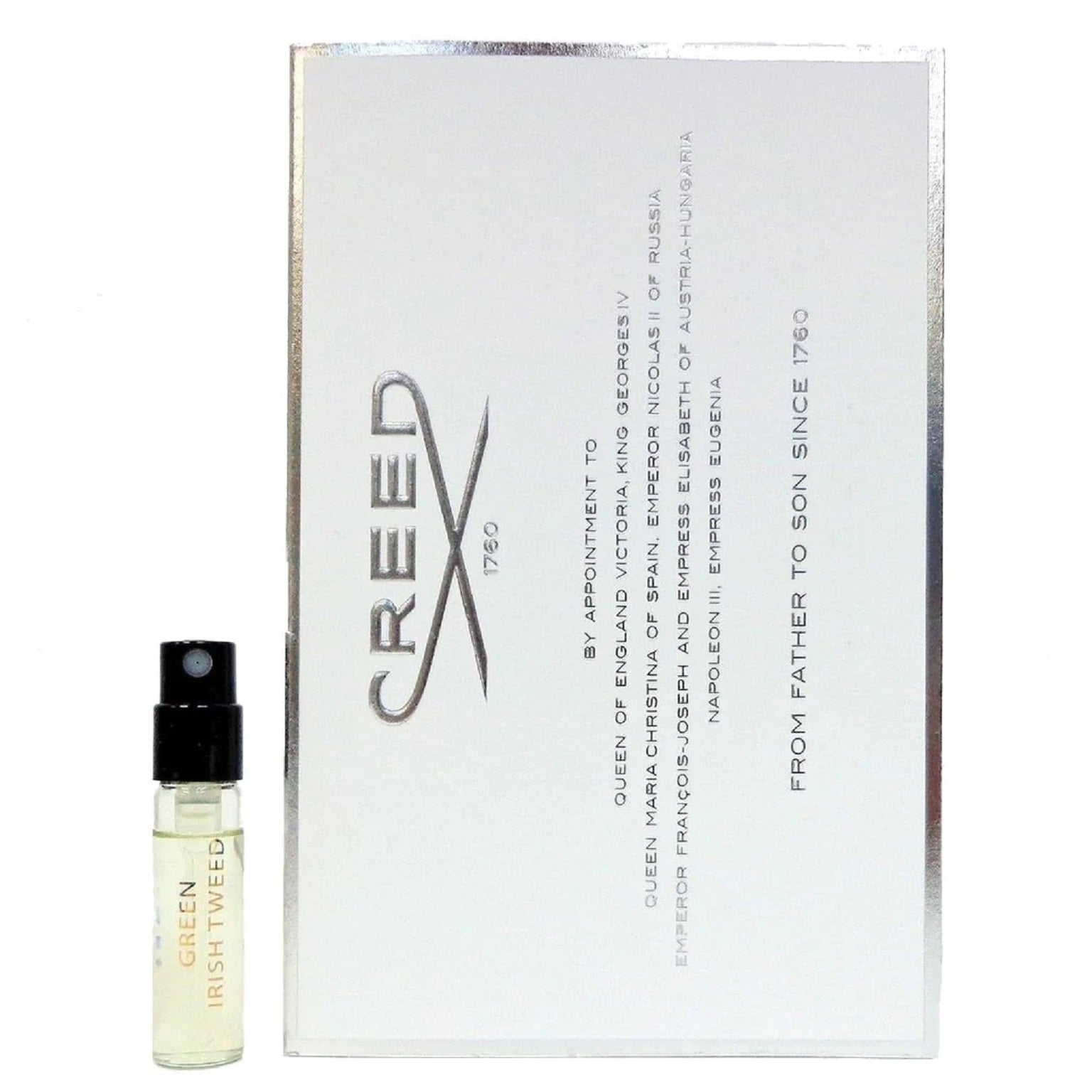 Creed Green Irish Tweed edp 2.5ml דוגמית בושם רשמית
