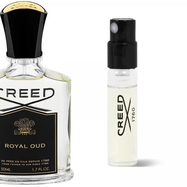 שדרג את משחק הניחוחות שלך עם Creed Royal Oud edp היוקרתי. נסה את זה עם הרשמי 2ml 0.06 fl. עוז. דגימת בושם לפני התחייבות לבקבוק בגודל מלא. הרם את החושים שלך עם הריח המדהים הזה.