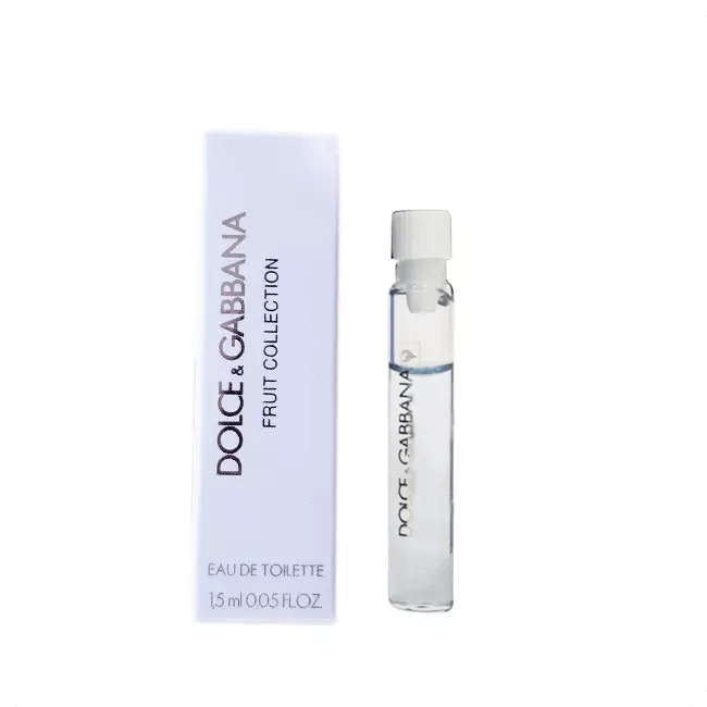 אוסף פירות דולצ'ה וגבאנה תפוז 1.5 ML 0.05 fl. oz. בודק בושם רשמי מדגם בושם
