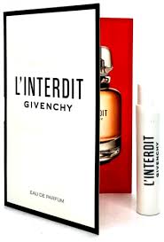 Givenchy L' Interdit Eau De Parfum 1ml 0.03 fl. עוז. דגימות בושם רשמיות