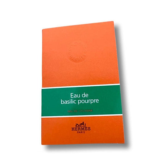 Hermes Eau de Basilic pourpre 2ml 0.06 fl. עוז. דגימת בושם רשמית
