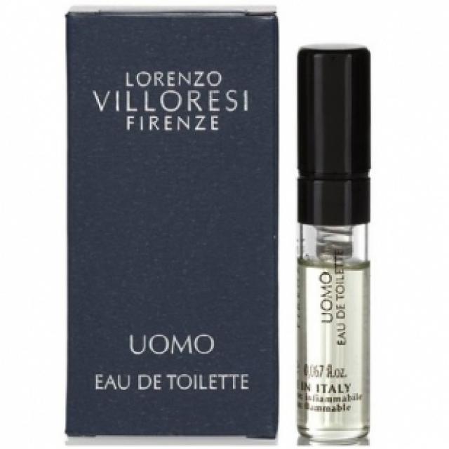Lorenzo Villoresi Firenze Uomo דגימת ניחוח רשמית 2 מ"ל