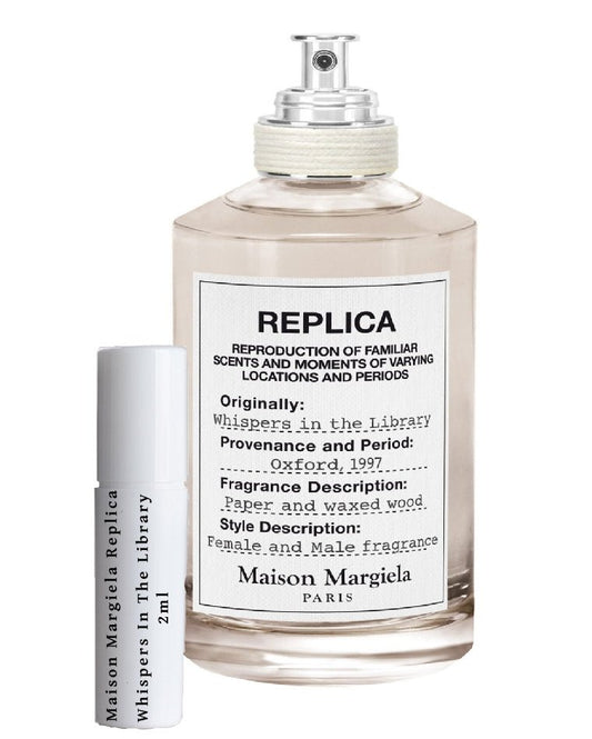 מדגם Maison Margiela Replica Whispers In The Library 2 מ"ל