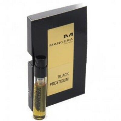 Mancera Black Prestigium דוגמה רשמית 2ml 0.07 fl. oz., Mancera Black Prestigium 2ml 0.06 fl. עוז. דגימת בושם רשמית