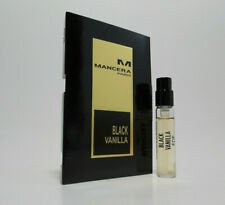 מנצ'רה בלאק וניל דוגמה רשמית 2ml 0.07 fl. oz., Mancera Black Vanilla 2ml 0.06 fl. עוז. דגימת בושם רשמית