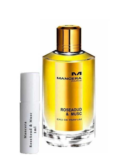 בקבוקון Mancera RoseAoud & Musc 1 מ"ל