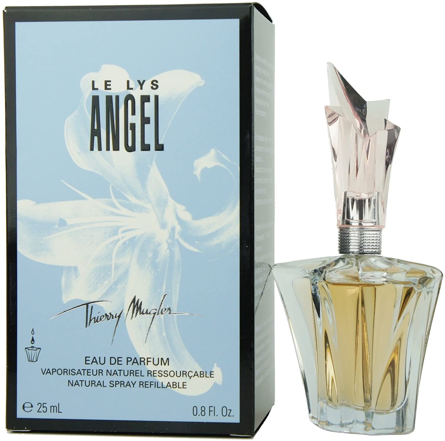 Thierry Mugler Angel Le Lys הופסק ניחוח-Thierry Mugler Angel Lily Le Lys-Thierry Mugler-25ml Retail Packed-smelltoimpress