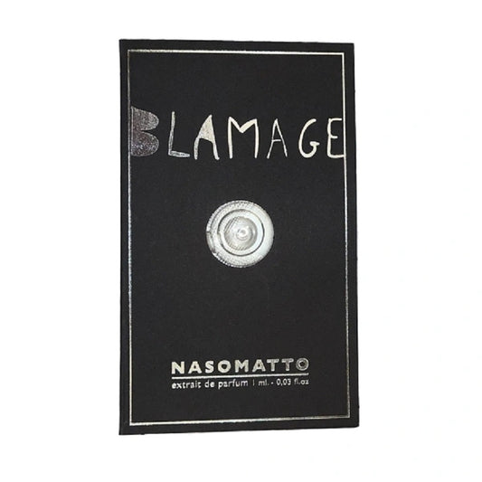 דגימת בושם רשמית של Nasomatto Blamage 1 מ"ל