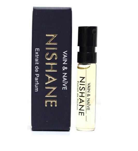 דגימות בושם רשמיות של Nishane Vain & Naive 1.5 ML