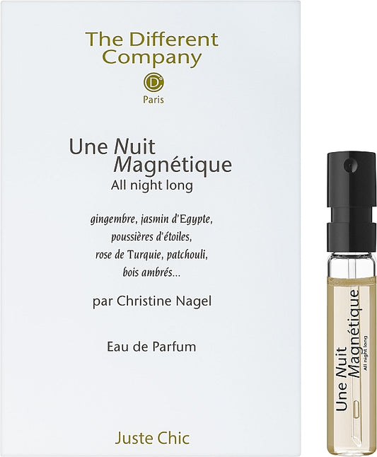 The Different Company Une Nuit Magnetique 2ml 0.06 fl. עוז. דגימות בושם רשמיות