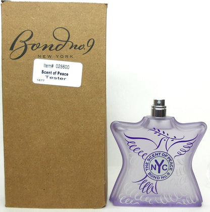 Bond No. 9 The Scent of Peace Eau de Parfum בודק בושם, Тестер за парфюм Bond No. פרפיום, Bond No. 9 The Scent of Peace Eau de Parfum בודק בושם, Bond No. 9 The Scent of Peace Eau de Parfum -hajuveden testaaja
