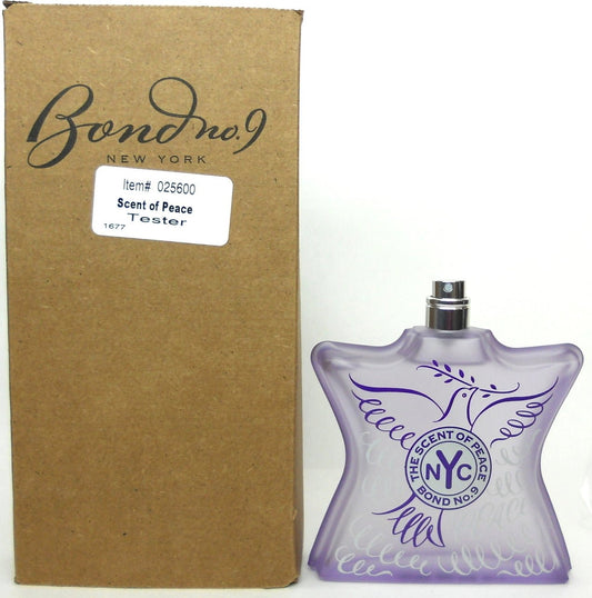 Bond No. 9 The Scent of Peace Eau de Parfum בודק בושם, Тестер за парфюм Bond No. פרפיום, Bond No. 9 The Scent of Peace Eau de Parfum בודק בושם, Bond No. 9 The Scent of Peace Eau de Parfum -hajuveden testaaja