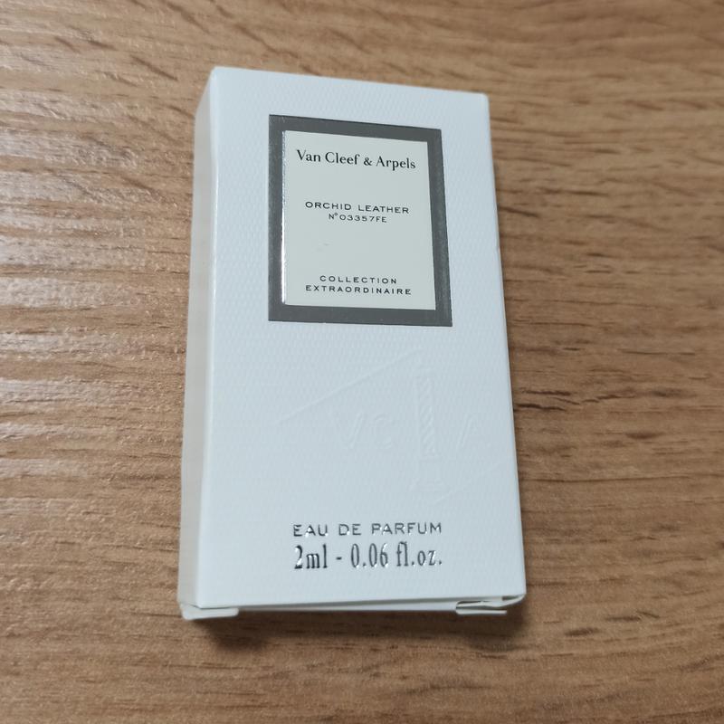 Van Cleef & Arpels Orchid Leather 2ml hivatalos parfüm minta, Van Cleef & Arpels Orchid Leather 2ml campione di profumo ufficiale, Van Cleef & Arpels Orchid Leather 2ml amostra oficial de perfume, Van Cleef & Arpels Orchid Leather 2ml, Van Cleef & Ar