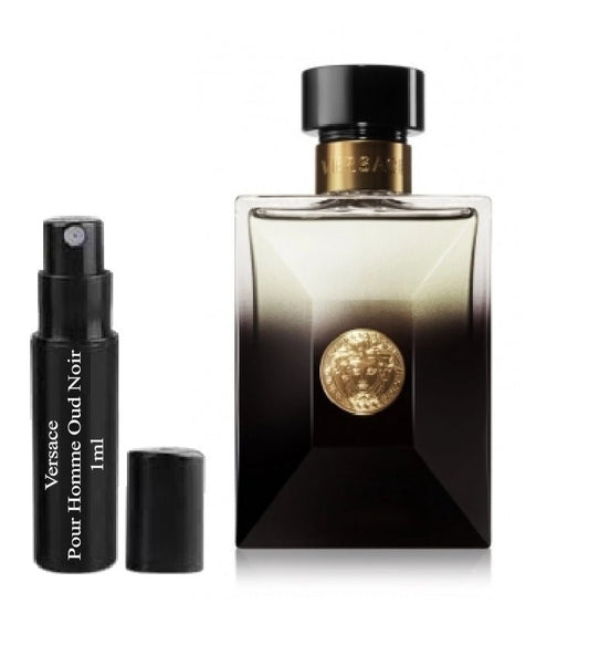 דגימת ריח Versace Pour Homme Oud Noir 1 מ"ל