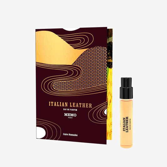 Memo Leather Italian 1.5ml / 0.5 Fl. עוז. מדגם רשמי